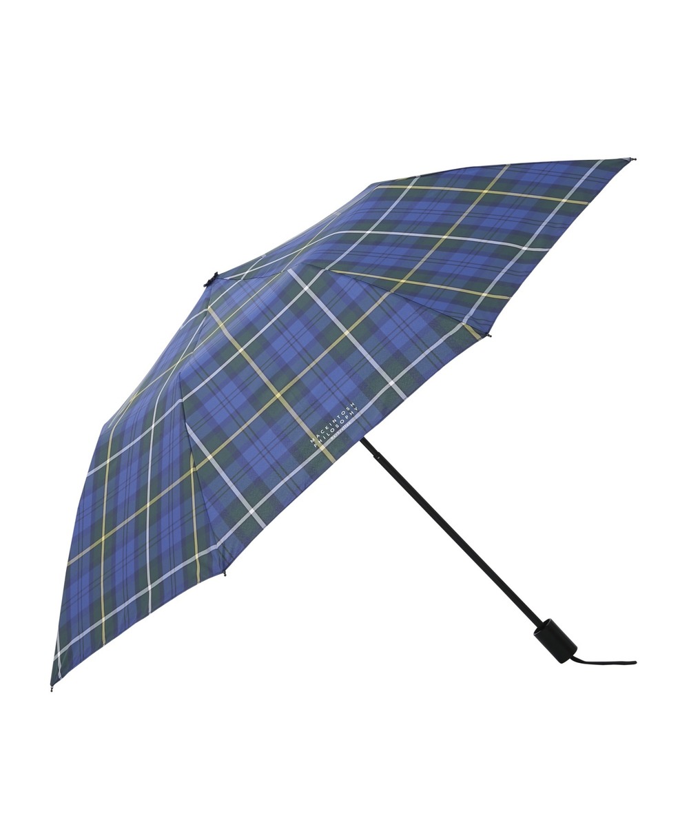 Easy Folding 55㎝ チェック アンブレラ｜Barbrella バーブレラ 公式通販 | MACKINTOSH PHILOSOPHY（ マッキントッシュフィロソフィー）の折りたたみ傘