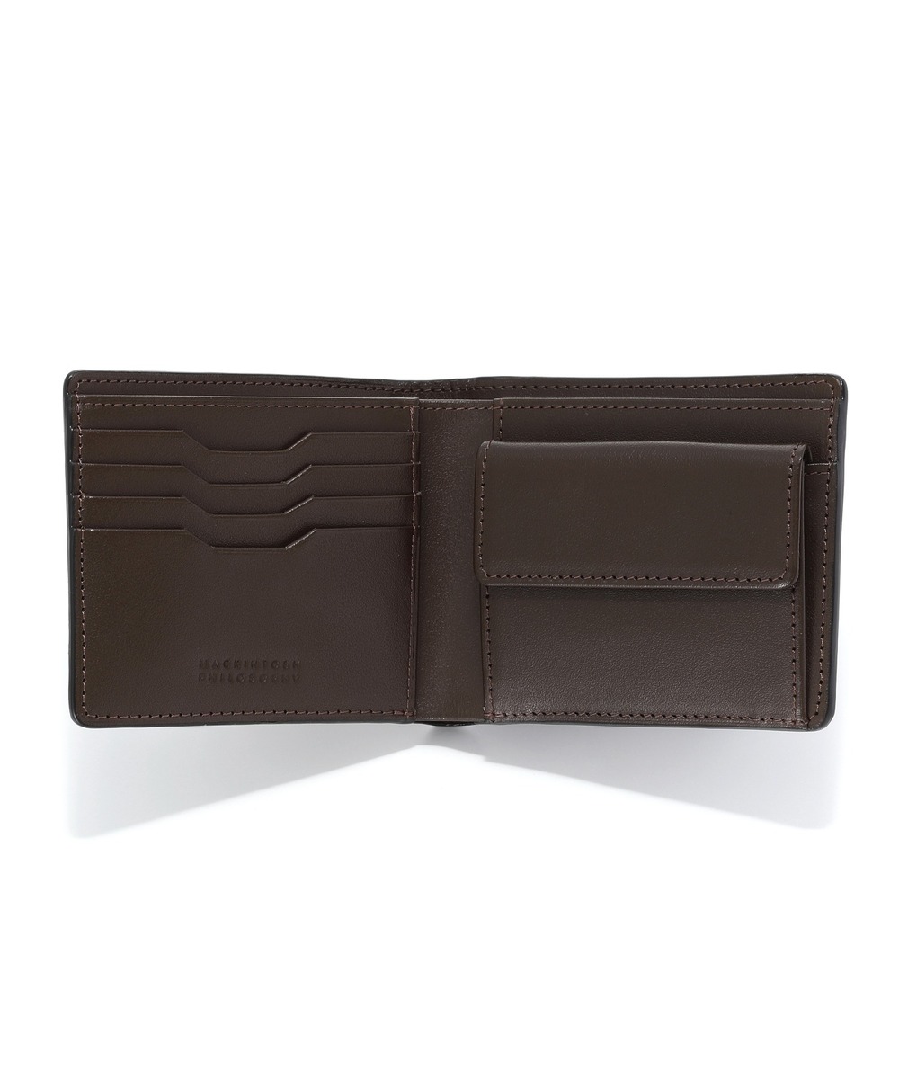 【BLADNOCH】コインケース付 二つ折り財布 詳細画像 チョコ 3