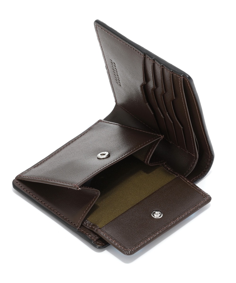 【BLADNOCH】コインケース付 二つ折り財布 詳細画像 チョコ 4